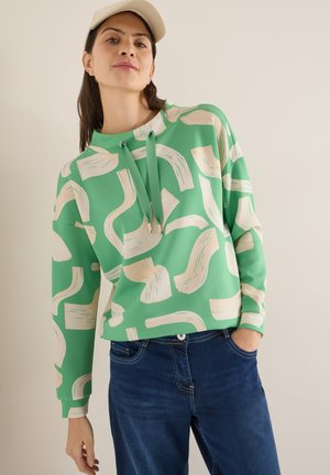 GEMUSTERTES - Blouse - grün