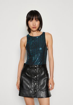 ONLY ONLDANA MIRROR BODY - Μπλούζα - black