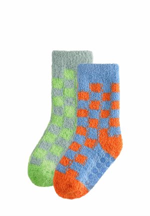 COSY 2 PACK - Strumpor - bright checkerboard