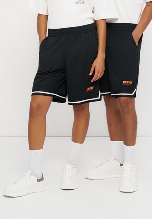 YOURTURN by Zalando, UNISEX - Tracksuit bottoms - black