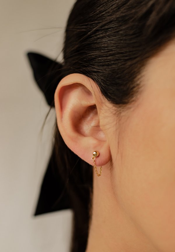 CLASSIC - Ohrringe - goldfarben