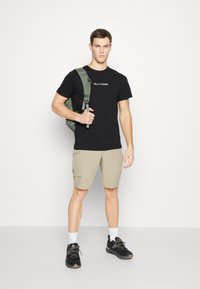 Helly Hansen CORE GRAPHIC - Triko s potiskem - black