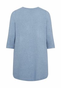 Wasabi Concept WA-SIMONE 5 - Tops ar garām piedurknēm - crystal blue melange