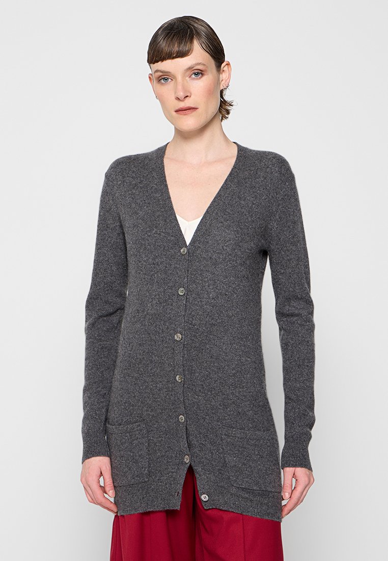 Just Cashmere Vest donkergrijs Just Cashmere Vest donkergrijs