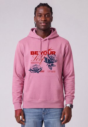watapparel, BE YOURSELF UNISEX - Hoodie - bubble pink