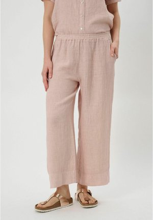 Litrousers - Trousers - rosa antico