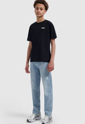 Ballin, LOOSE FIT CREWNECK SS T-SHIRTS - T-shirt print - black
