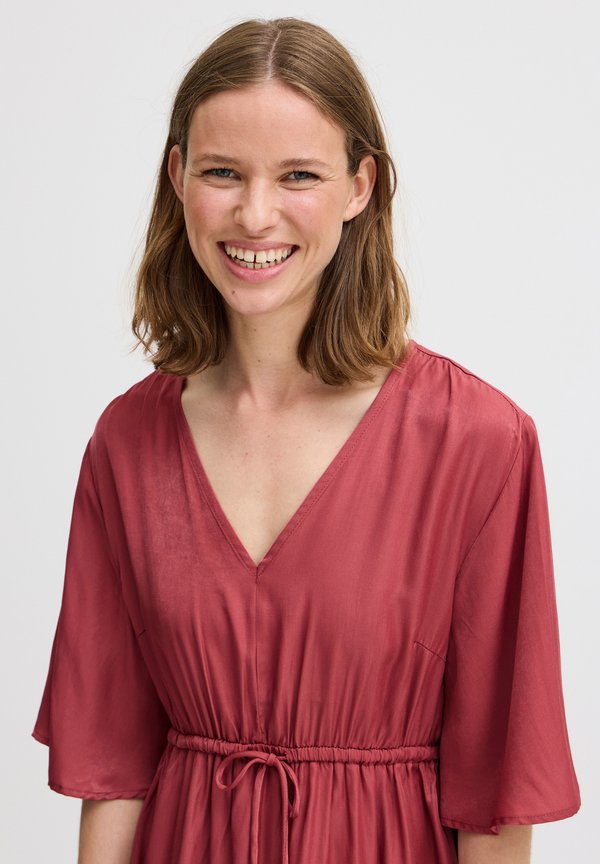 BYITILDA - Day dress - marsala3