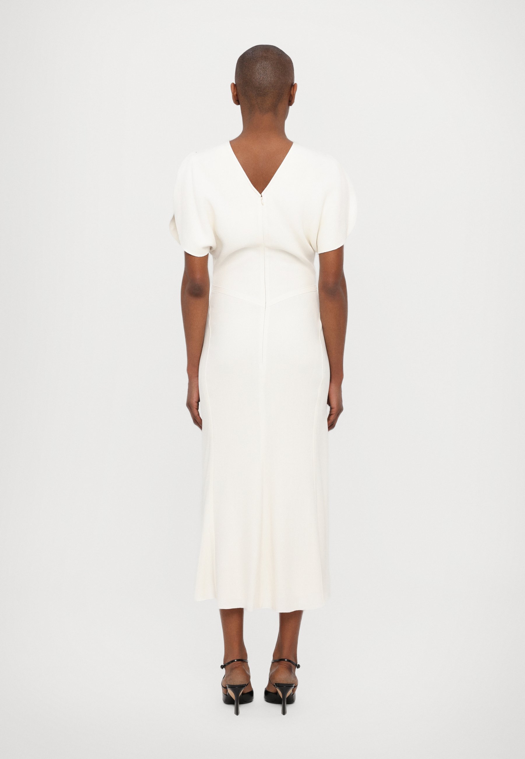 Victoria Beckham GATHERED WAIST MIDI DRESS - Maxi dress