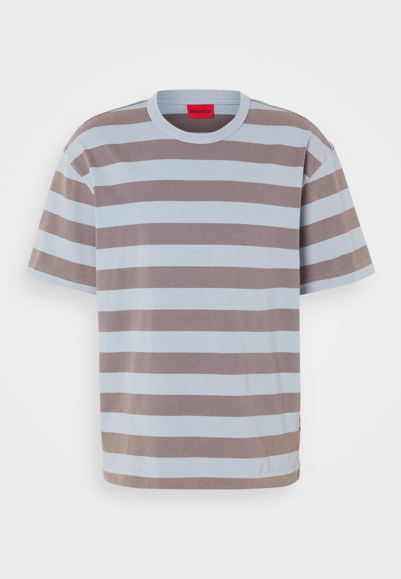 HUGO T-shirt print blauw