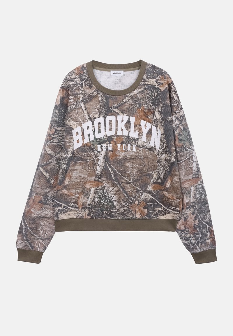 YOURTURN Sweater kaki YOURTURN Sweater kaki