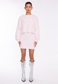 Glamorous LONG SLEEVE - Strickpullover - icy pink