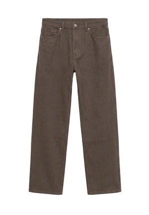 PULL&BEAR, STRAIGHT-LEG - JEANS - Jean droit - brown