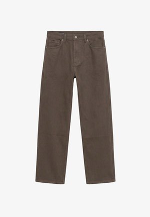 PULL&BEAR, STRAIGHT-LEG - JEANS - Jean droit - brown