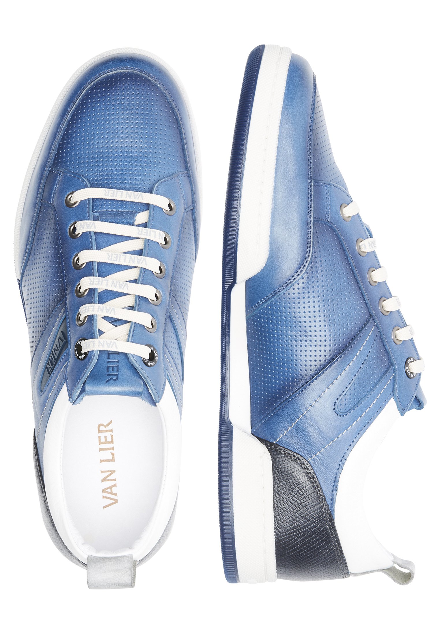 Van Lier TREVISO - Sneakers laag - blau/Blauw - Zalando.be