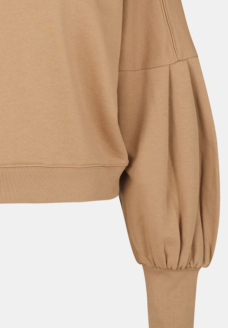 brown zara sweatshirt
