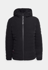 STRETCH HOODED JACKET - Casaco de inverno - black