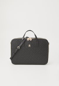 Tommy Hilfiger LAPTOP BAG MONO - Laptop bag - black
