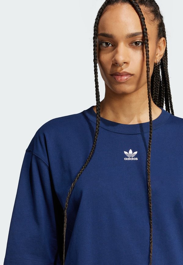 TEE - Basic T-shirt - night indigo3