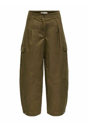 ONLY, CARGO TROUSERS ONLTOVIA BALLOON FIT CARGO TROUSERS - Pantalon cargo - kangaroo