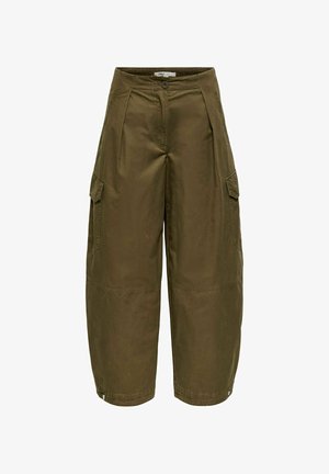 ONLY, CARGO TROUSERS ONLTOVIA BALLOON FIT CARGO TROUSERS - Pantalon cargo - kangaroo