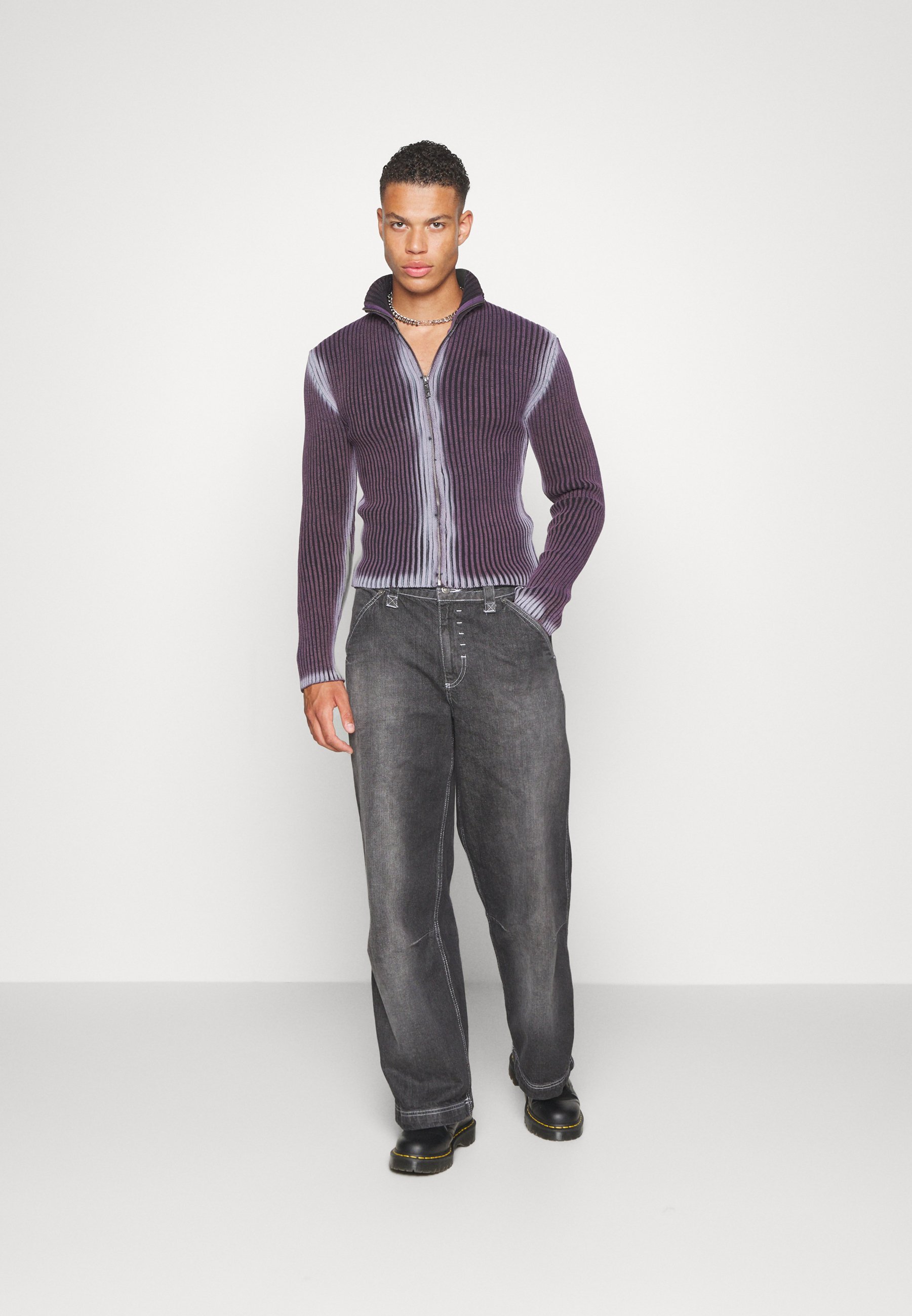 Jaded London LUSTER ASYMMETRIC KNIT XS