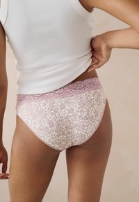 Next FOUR PACK - Slip - cream blue printed