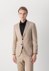 HUGO ARTI HESTEN - Jakkesæt - open beige