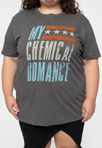 Paradiso Clothing MY CHEMICAL ROMANCE RACEWAY - Print T-shirt - charcoal
