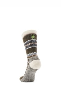 Smartwool EVERYDAY COZY SNOWED IN  CREW  - Calcetines de deporte - military olive
