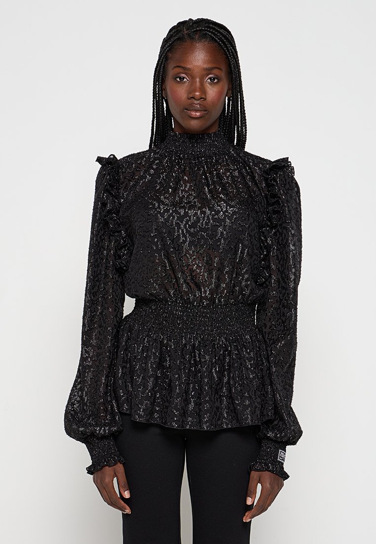 Versace Jeans Couture Blouse zwart Versace Jeans Couture Blouse zwart