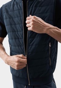 Marks & Spencer QUILTED GILET - Weste - dark navy