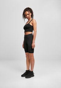 Urban Classics HIGH WAIST TECH CYCLE  - Tajice - schwarz