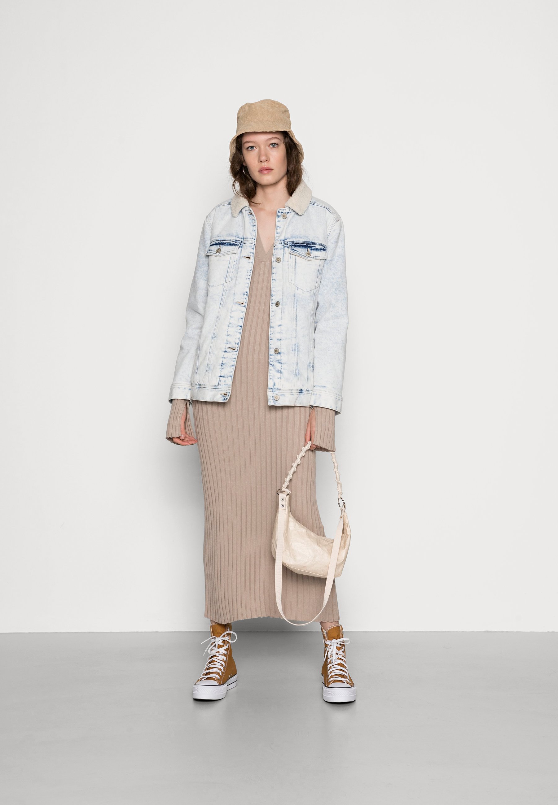 hollister sherpa trucker jacket