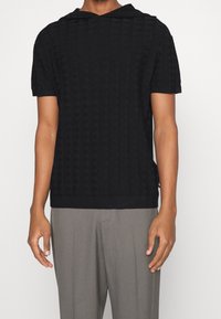 Emporio Armani Jednoduché tričko - blue