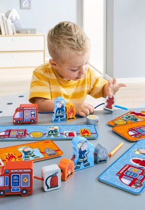 HABA FÄDELSPIEL FEUERWEHR - Miniatures - multi coloured