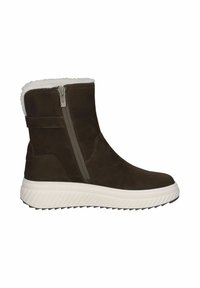 Caprice Zimné čižmy - dk grey suede