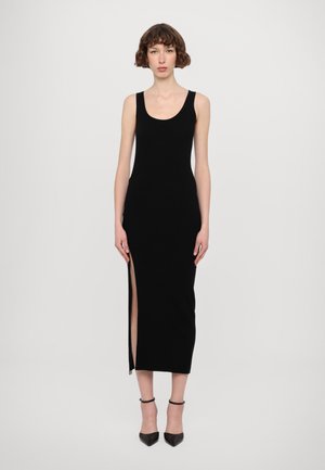 MICHAEL Michael Kors RUCHED SCOOP TANK  - Jumper dress - black