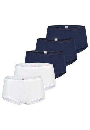 5 PACK - Shorty - dunkelblau/weiß