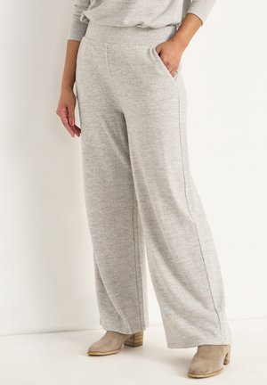 Cellbes of Sweden WIDE WITH POCKETS - Stoffhose - beige melange