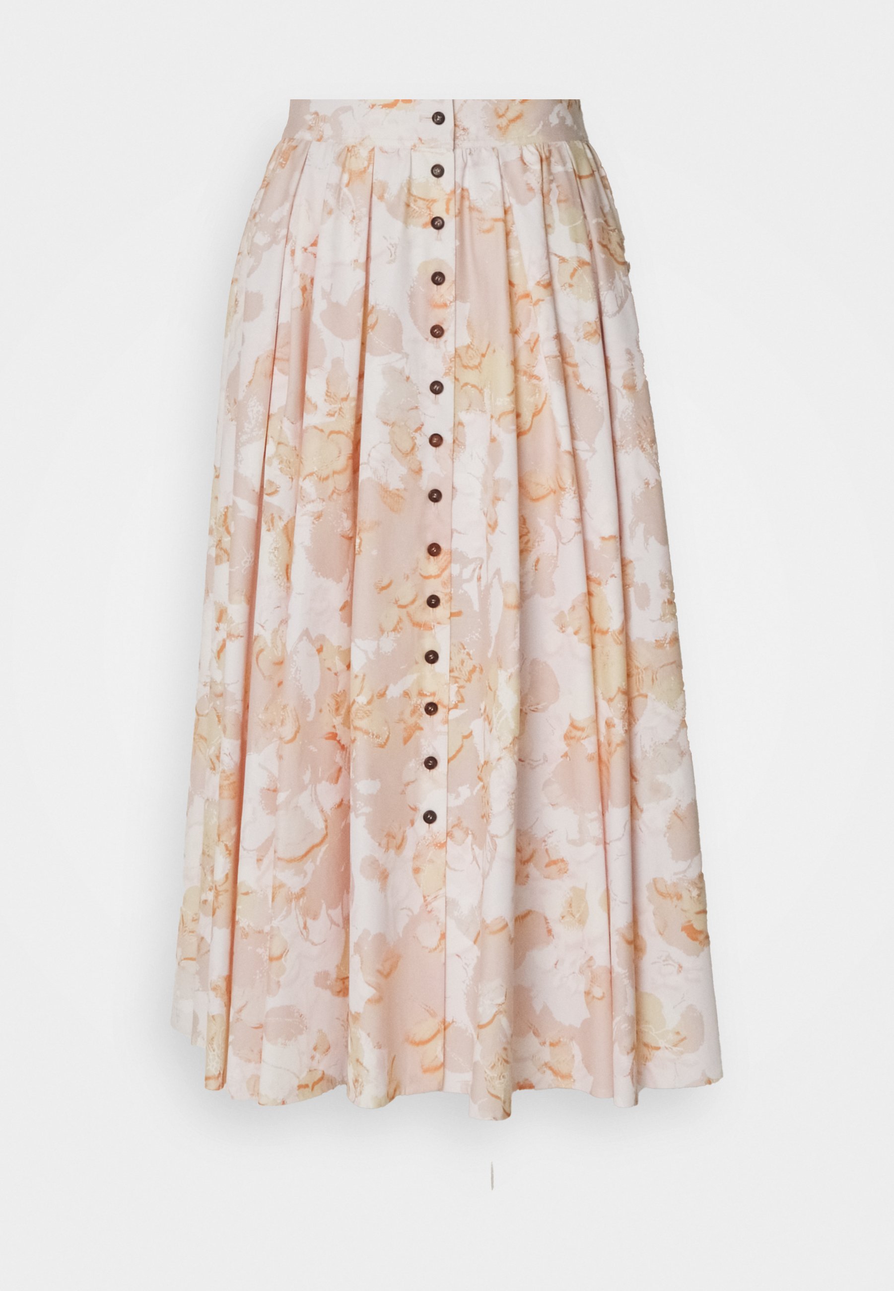 スカート Philosophy Di Lorenzo Serafini Pleated Skirt With Floral Philosophy di Lorenzo Serafini - Gray floral print pleated
