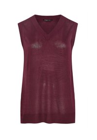 Chaleco - burgundy