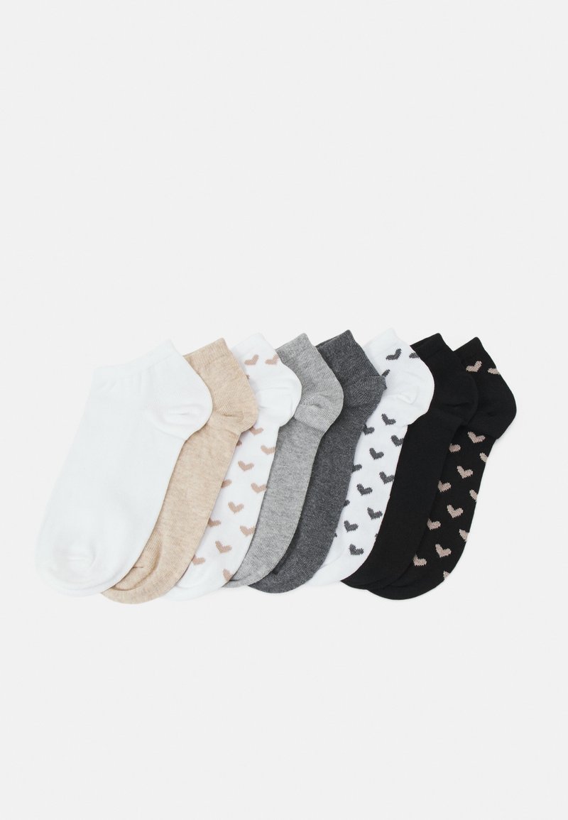 Anna Field 8 PACK - Strømper - white/grey