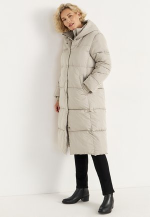 LONG WITH DOUBLE OPENING - Vinterfrakke - beige