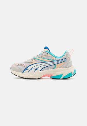 Puma MORPHIC - Sneakers laag - feather gray/team aqua/frosted ivory