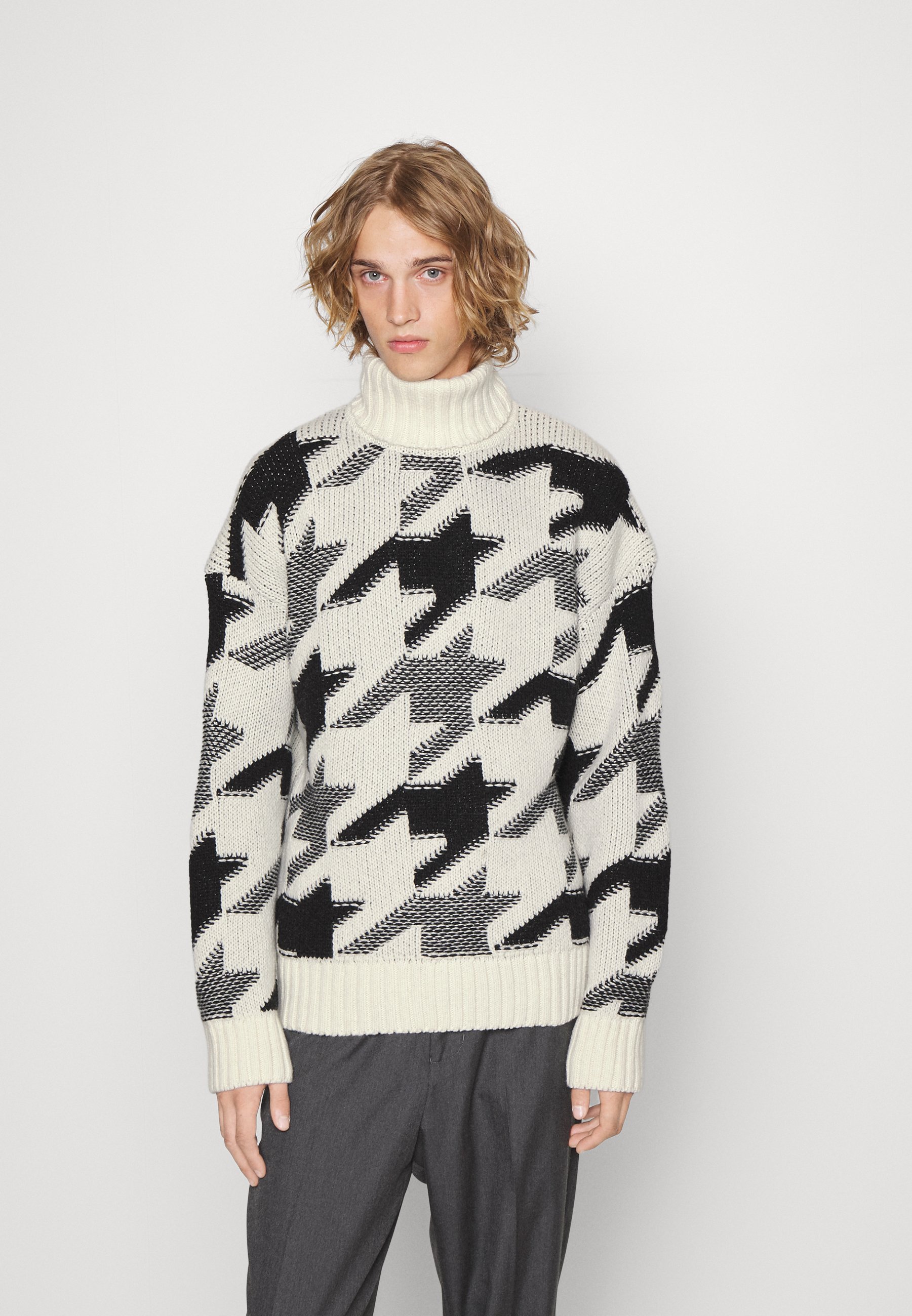 GANT ROLLNECK - Jumper - cream/off 