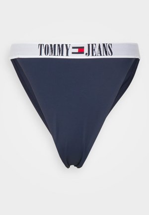Tommy Jeans HIGH RISE BIKINI - Spodní díl bikin - twilight navy