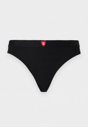 HUGO, HEART - String - black