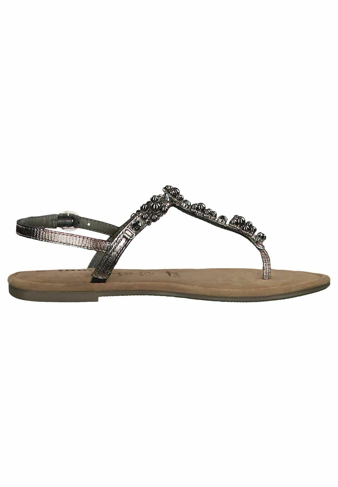 Tamaris Teensandalen - pewter/Grijs - Zalando.nl