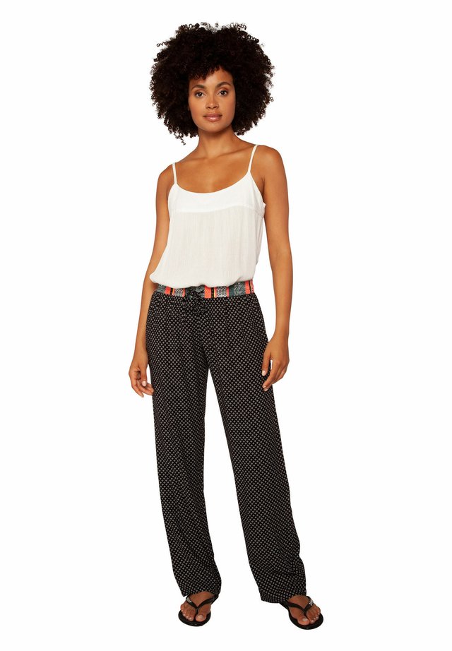 Broek - black/ white